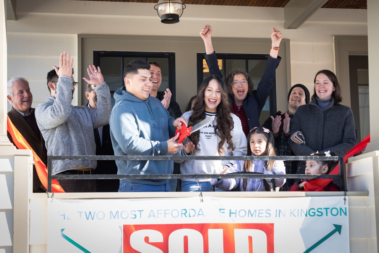 Kingston City Land Bank Helps Two Families Own Their Own Homes