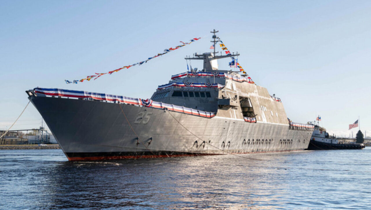 Navy Warship Passing By on Friday