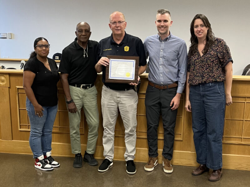 The board says goodbye to Phil Mattracion.