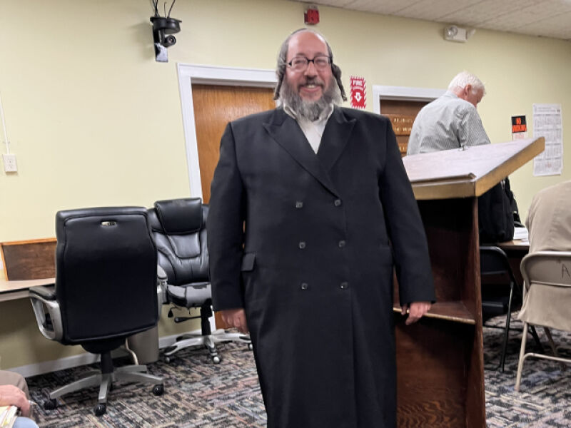 Hersey Rosenberg of Camp Rav Tov.