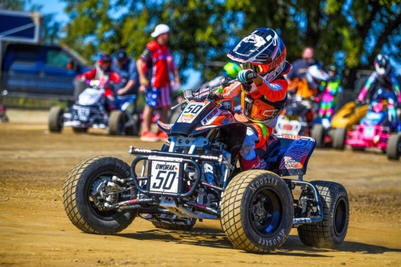 Crispell Student Races ATVs at Nationals