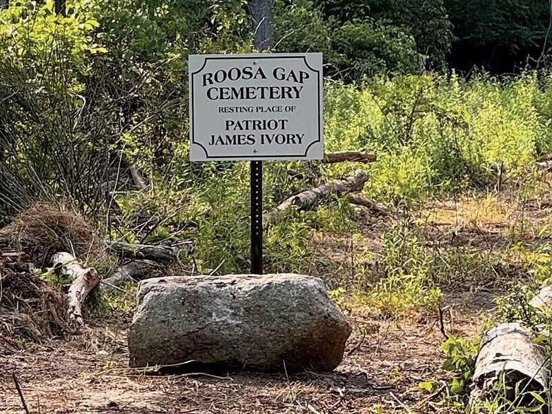 Roosa Gap Cemetery.