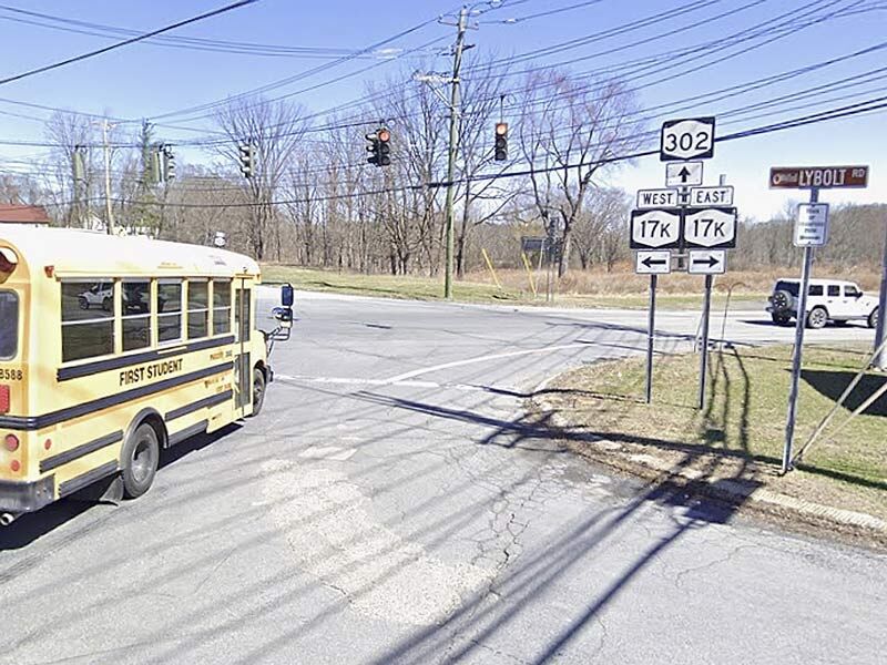 Route 302 and 17K.