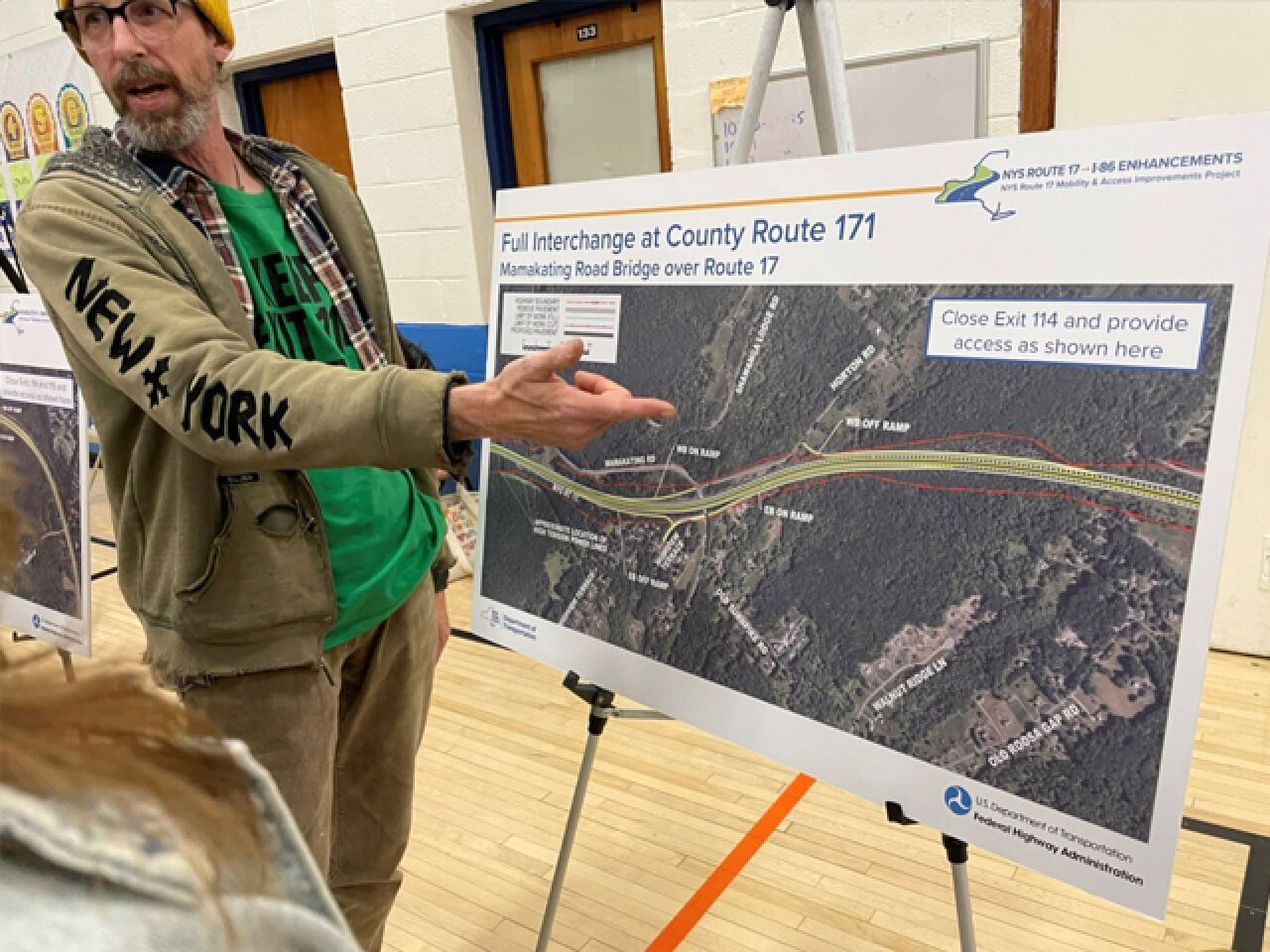 Town, Feds Still Split on Future of Exit 114
